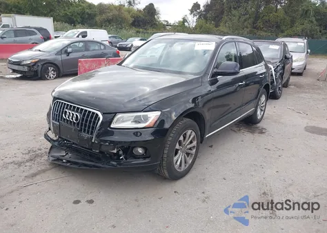 2016 Audi Q5 2.0T Premium from USA, damaged, VIN WA1C2AFP1GA026610